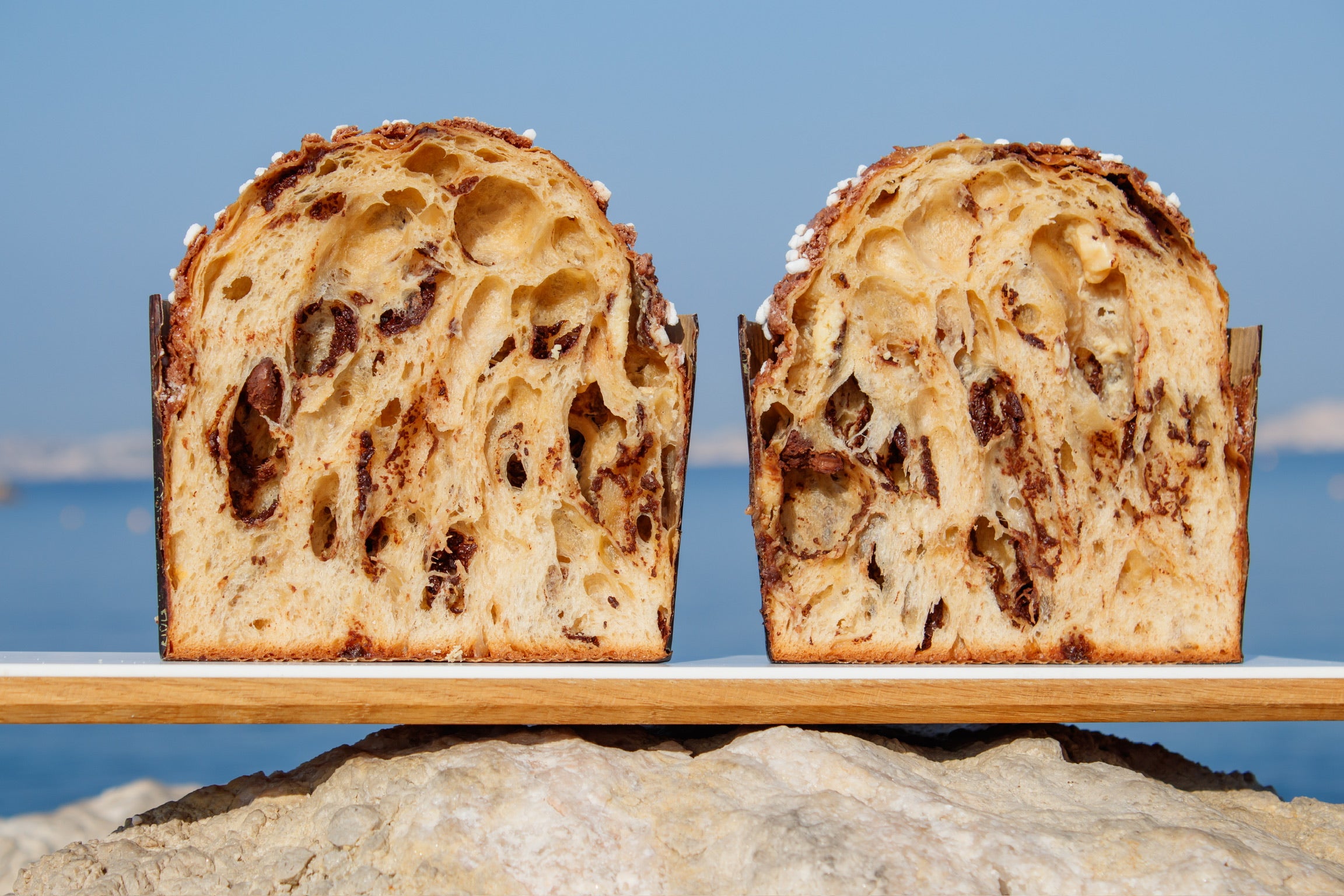 Panettone trois chocolats